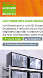 Mobile Screenshot of museumspass.com